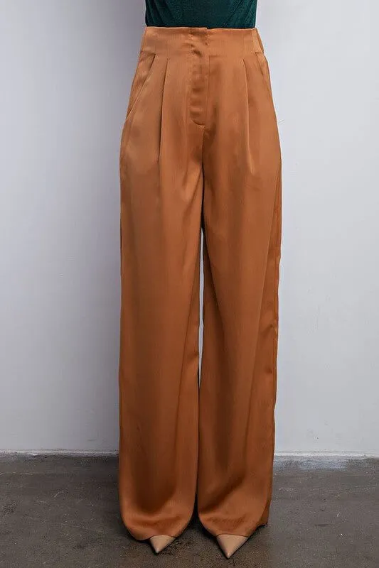 The Kyle Pants: High Waisted Wide Leg Dress Pant