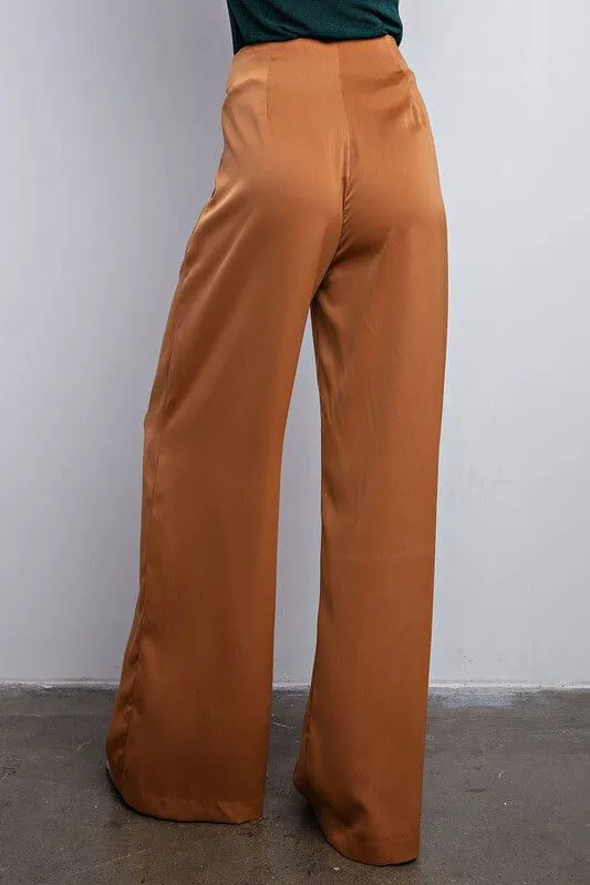 The Kyle Pants: High Waisted Wide Leg Dress Pant