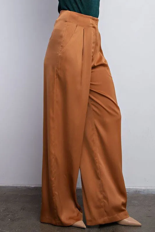 The Kyle Pants: High Waisted Wide Leg Dress Pant